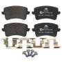 ATE 602747 ATE Original Semi-Metallic Rear Disc Brake Pad Set 602747 for Audi