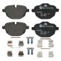 ATE 602760 ATE Original Semi-Metallic Rear Disc Brake Pad Set 602760 for BMW