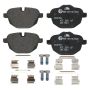 ATE 602760 ATE Original Semi-Metallic Rear Disc Brake Pad Set 602760 for BMW