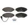 ATE 602764 ATE Original Semi-Metallic Front Disc Brake Pad Set 602764 for Audi, Volkswagen