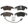 ATE 602765 ATE Original Semi-Metallic Front Disc Brake Pad Set 602765 for Audi