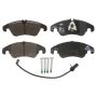 ATE 602765 ATE Original Semi-Metallic Front Disc Brake Pad Set 602765 for Audi