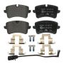 ATE 602769 ATE Original Semi-Metallic Rear Disc Brake Pad Set 602769 for Audi