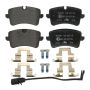 ATE 602769 ATE Original Semi-Metallic Rear Disc Brake Pad Set 602769 for Audi