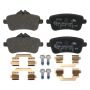 ATE 602782 ATE Original Semi-Metallic Rear Disc Brake Pad Set 602782 for Mercedes-Benz
