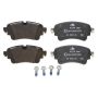 ATE 602796 ATE Original Semi-Metallic Rear Disc Brake Pad Set 602796 for Audi
