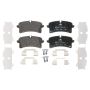 ATE 602799 ATE Original Semi-Metallic Rear Disc Brake Pad Set 602799 for Porsche