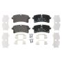 ATE 602799 ATE Original Semi-Metallic Rear Disc Brake Pad Set 602799 for Porsche