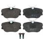 ATE 602811 ATE Original Semi-Metallic Front Disc Brake Pad Set 602811 for Saab