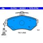 ATE 602821 ATE Original Semi-Metallic Front Disc Brake Pad Set 602821 for Volkswagen