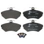 ATE 602821 ATE Original Semi-Metallic Front Disc Brake Pad Set 602821 for Volkswagen