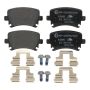ATE 602880 ATE Original Semi-Metallic Rear Disc Brake Pad Set 602880 for Audi, Volkswagen