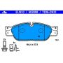 ATE 602898 ATE Original Semi-Metallic Front Disc Brake Pad Set 602898 for Jaguar