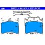 ATE 602973 ATE Original Semi-Metallic Front Disc Brake Pad Set 602973 for Volkswagen
