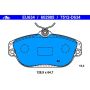 ATE 602985 ATE Original Semi-Metallic Front Disc Brake Pad Set 602985 for Volvo