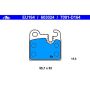 ATE 603024 ATE Original Semi-Metallic Rear Disc Brake Pad Set 603024 for BMW