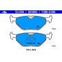 ATE 603803 ATE Original Semi-Metallic Rear Disc Brake Pad Set 603803 for BMW