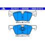 ATE 603859 ATE Original Semi-Metallic Rear Disc Brake Pad Set 603859 for BMW