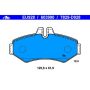 ATE 603990 ATE Semi-Metallic Rear Disc Brake Pad Set 603990 for Sprinter