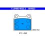 ATE 604033 ATE Original Semi-Metallic Front Disc Brake Pad Set 604033 for Porsche