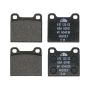ATE 604036 ATE Original Semi-Metallic Rear Disc Brake Pad Set 604036 for Mercedes-Benz
