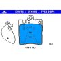 ATE 604065 ATE Original Semi-Metallic Rear Disc Brake Pad Set 604065 for Mercedes-Benz