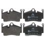 ATE 604816 ATE Original Semi-Metallic Rear Disc Brake Pad Set 604816 for Porsche