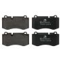 ATE 604817 ATE Original Semi-Metallic Front Disc Brake Pad Set 604817 for Mercedes-Benz