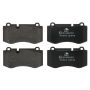 ATE 604817 ATE Original Semi-Metallic Front Disc Brake Pad Set 604817 for Mercedes-Benz