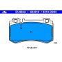 ATE 604819 ATE Original Semi-Metallic Rear Disc Brake Pad Set 604819 for Mercedes-Benz