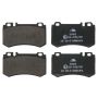 ATE 604819 ATE Original Semi-Metallic Rear Disc Brake Pad Set 604819 for Mercedes-Benz