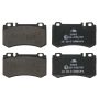ATE 604819 ATE Original Semi-Metallic Rear Disc Brake Pad Set 604819 for Mercedes-Benz
