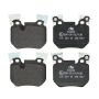 ATE 604849 ATE Original Semi-Metallic Rear Disc Brake Pad Set 604849 for BMW