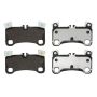 ATE 604850 ATE Original Semi-Metallic Rear Disc Brake Pad Set 604850 for Porsche