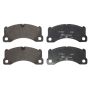 ATE 604852 ATE Semi-Metallic Front Disc Brake Pad Set 604852 for Porsche, Volkswagen