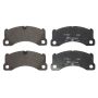 ATE 604852 ATE Semi-Metallic Front Disc Brake Pad Set 604852 for Porsche, Volkswagen