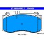 ATE 604863 ATE Original Semi-Metallic Front Disc Brake Pad Set 604863 for Mercedes-Benz