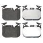 ATE 604875 ATE Original Semi-Metallic Front Disc Brake Pad Set 604875 for BMW