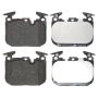 ATE 604875 ATE Original Semi-Metallic Front Disc Brake Pad Set 604875 for BMW