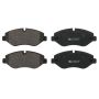 ATE 604877 ATE Semi-Metallic Front Disc Brake Pad Set 604877 for Dodge, Mercedes-Benz