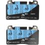 ATE 604879 ATE Original Semi-Metallic Front Disc Brake Pad Set 604879 for Audi, Porsche