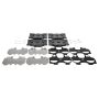 ATE 604892 ATE Original Semi-Metallic Front Disc Brake Pad Set 604892 for Mercedes-Benz
