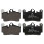 ATE 604976 ATE Semi-Metallic Rear Disc Brake Pad Set 604976 for Audi, Porsche, Volkswagen