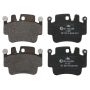 ATE 604987 ATE Original Semi-Metallic Front Disc Brake Pad Set 604987 for Porsche