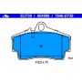 ATE 604988 ATE Original Semi-Metallic Front Disc Brake Pad Set 604988 for Porsche