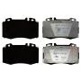ATE 604990 ATE Original Semi-Metallic Front Disc Brake Pad Set 604990 for Mercedes-Benz
