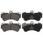 ATE 604992 ATE Semi-Metallic Front Disc Brake Pad Set 604992 for Mercedes-Benz, Porsche, VW