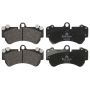 ATE 604992 ATE Semi-Metallic Front Disc Brake Pad Set 604992 for Mercedes-Benz, Porsche, VW
