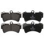 ATE 604993 ATE Semi-Metallic Front Disc Brake Pad Set 604993 for Audi, Porsche, Volkswagen