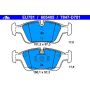 ATE 605405 ATE Original Semi-Metallic Front Disc Brake Pad Set 605405 for BMW
